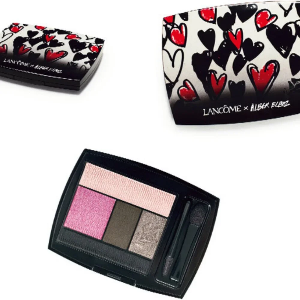 Lancome 203 Rose Coquette Eyeshadow Color Design Doll Palette Shadow and Liner